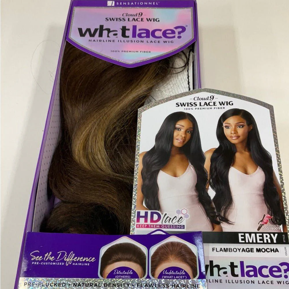 Sensationnel Cloud 9 What Lace Synthetic 13x6 HD Lace Front Wig - Emery - Image 11