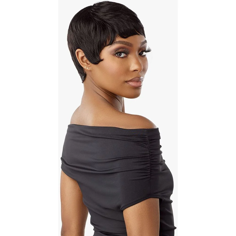 Sensationnel Empire Human Hair Salt & Pepper Full Wig - Evie - Image 6